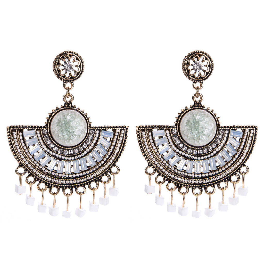 Elegant Bohemian Tassel Earrings For Women Beads dangle Earrings statement earing Vintage Trendy boho Jewelry Wholesale