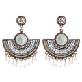 Elegant Bohemian Tassel Earrings For Women Beads dangle Earrings statement earing Vintage Trendy boho Jewelry Wholesale
