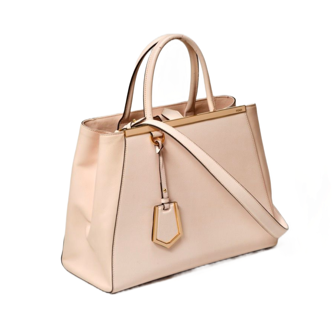 Fendi Women's Elegant Tote Bag - Soft Pink - Stylish & Versatile