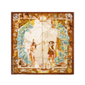 Heritage Map Scarf by Estim Nation - Vintage Style Silk Scarf