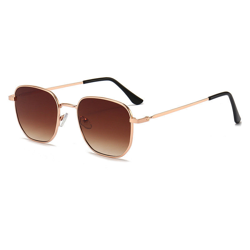Men And Women Vintage Literary Box Sunglasses