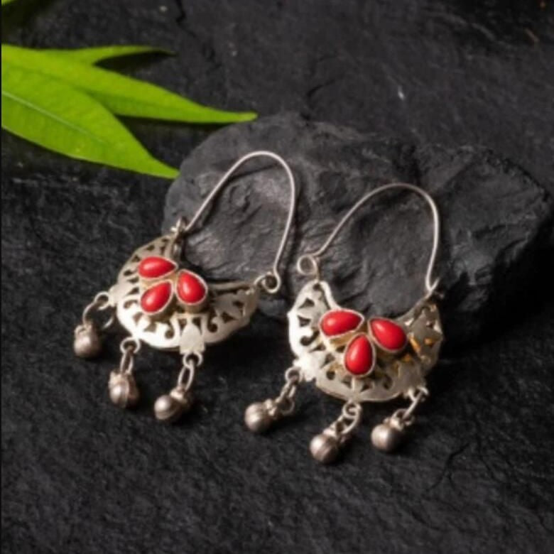 Vintage National Fashion Earrings For Women